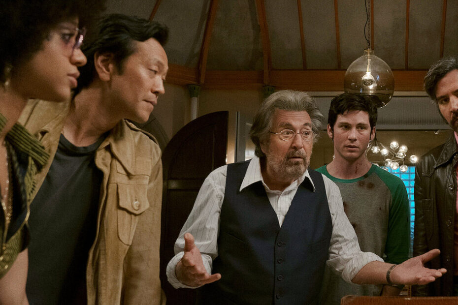 una scena di Hunters, tra le Serie Tv da vedere su Amazon prime Video