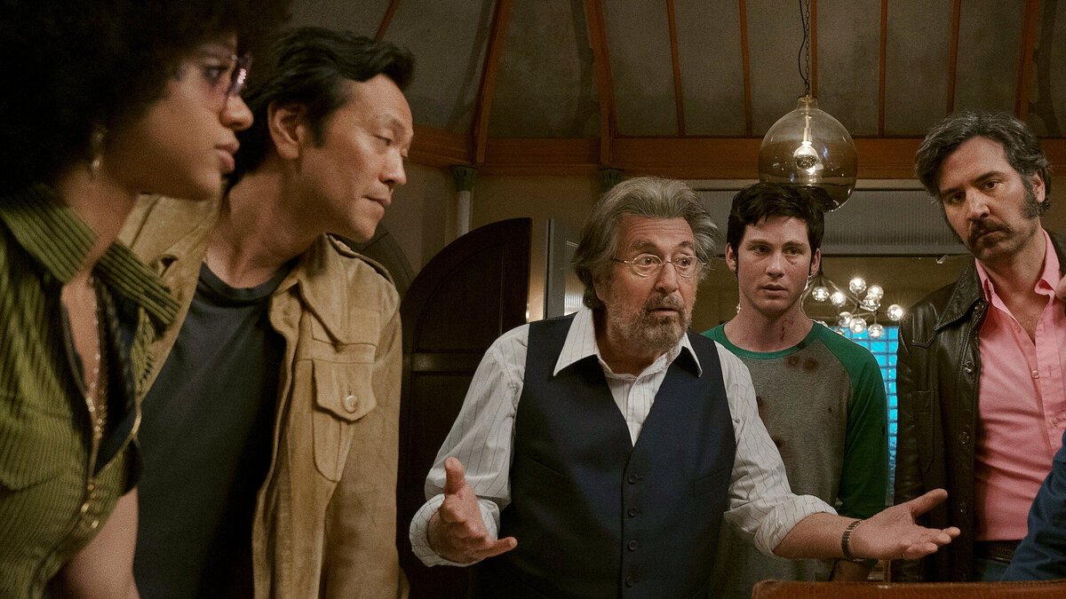 una scena di Hunters, tra le Serie Tv da vedere su Amazon prime Video