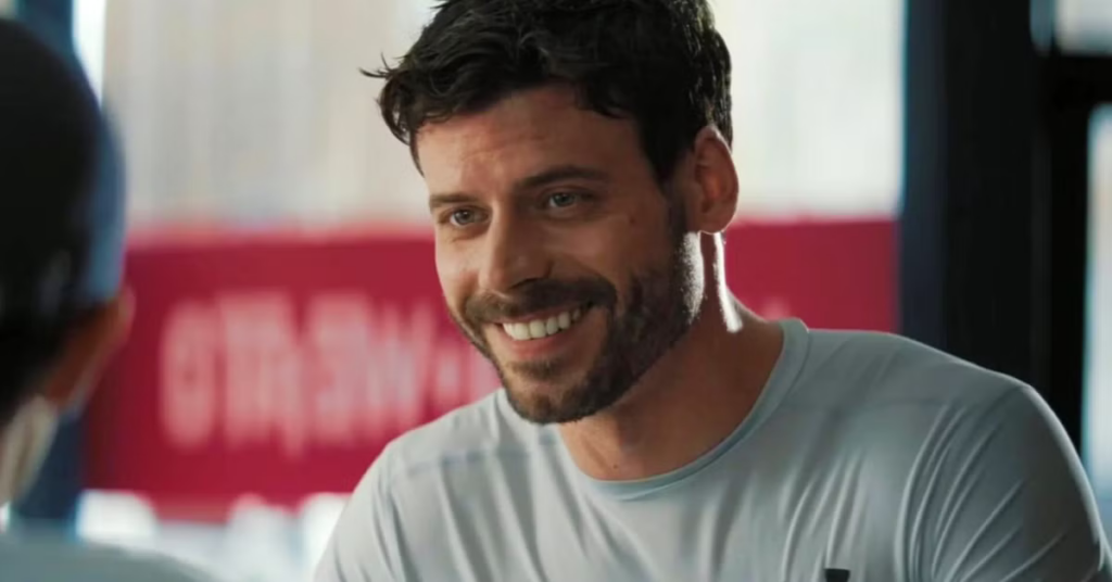 Scott in una scena di heated rilvary