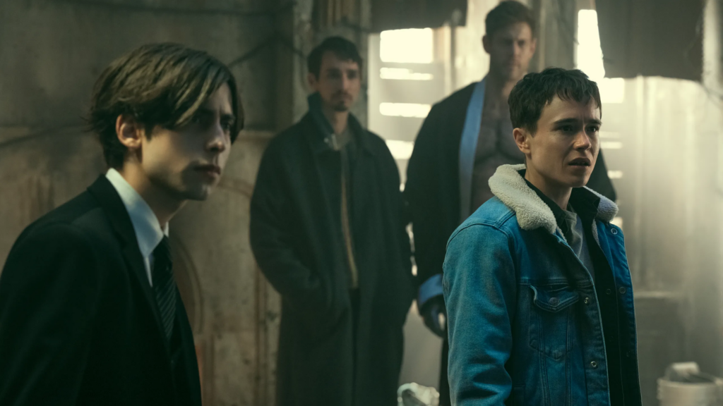 una scena di The Umbrella Academy, uno dei peggiori finali delle Serie Tv