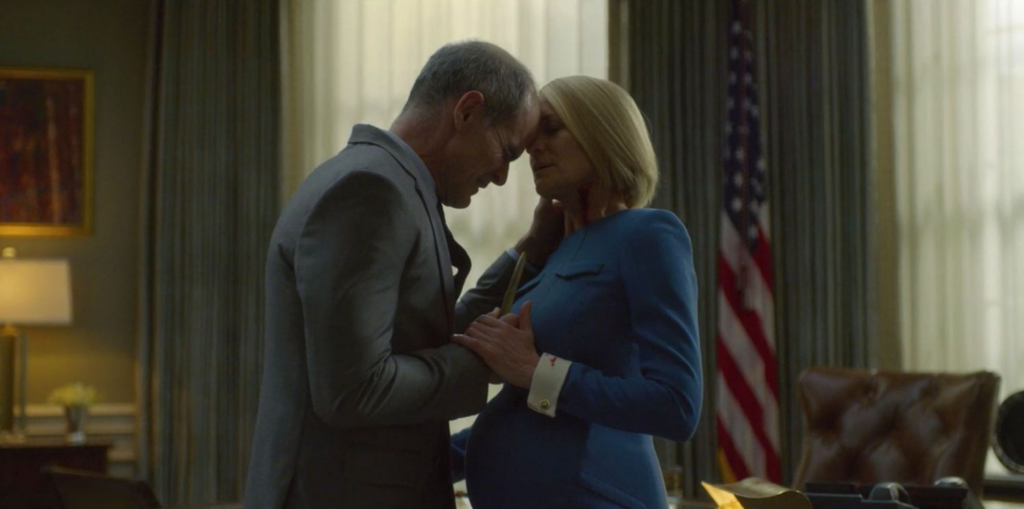 una scena di House of Cards, uno dei peggiori finali delle Serie Tv