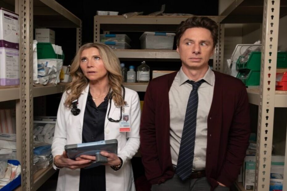 Elliott e J.D in Scrubs