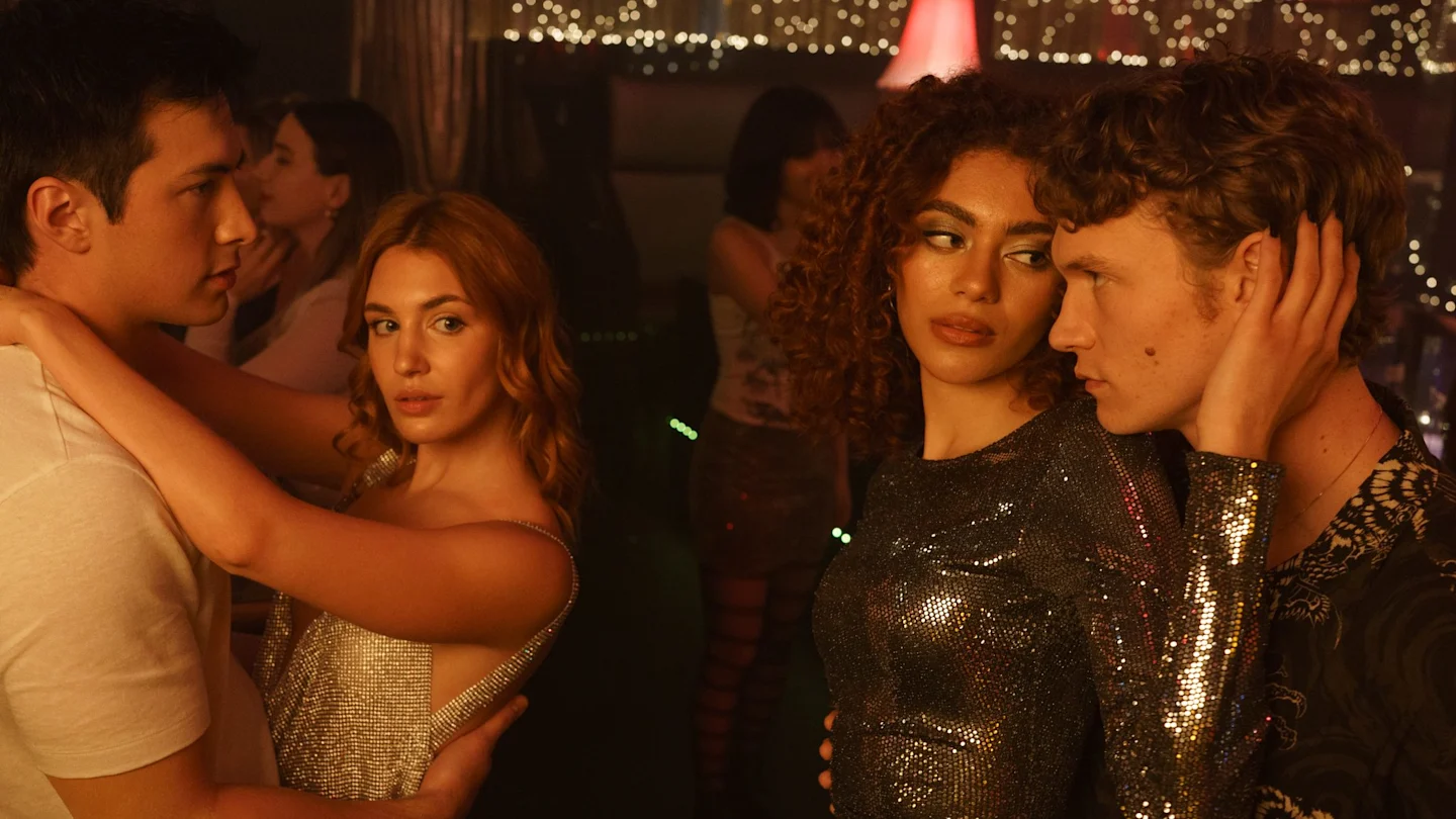 Una scena della serie Heated Rivalry