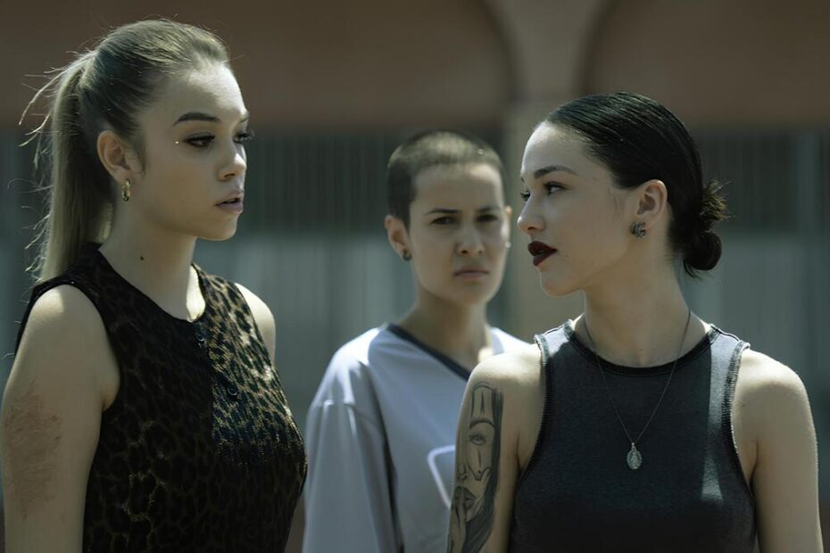 Una scena di Mare Fuori