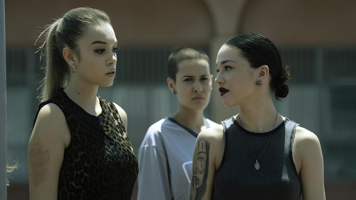 Una scena di Mare Fuori