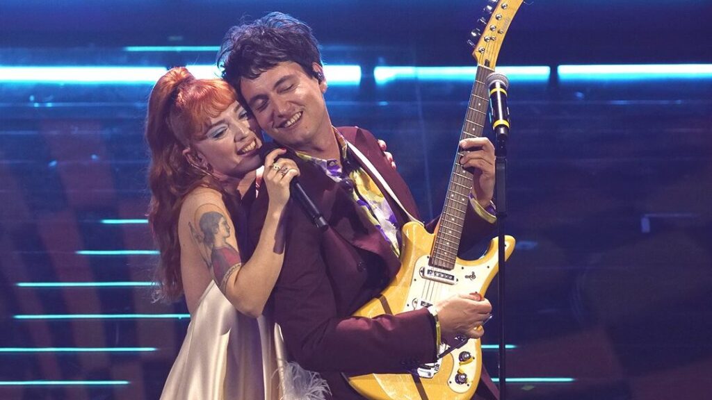 maria antonietta e colombre alla finale di Sanremo 2026 - Credits: Rai Uno