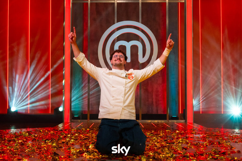 Teo vinceMasterChef 15 - Immagini concesse da Sky Italia
