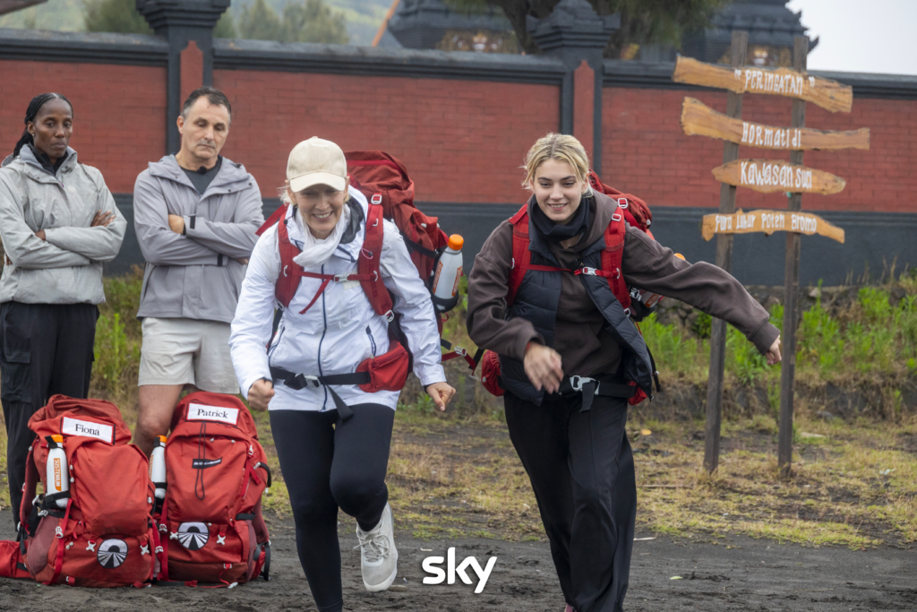 le biondine alla terza puntata di Pechino Express 2026 - Immagini concesse da Sky Italia