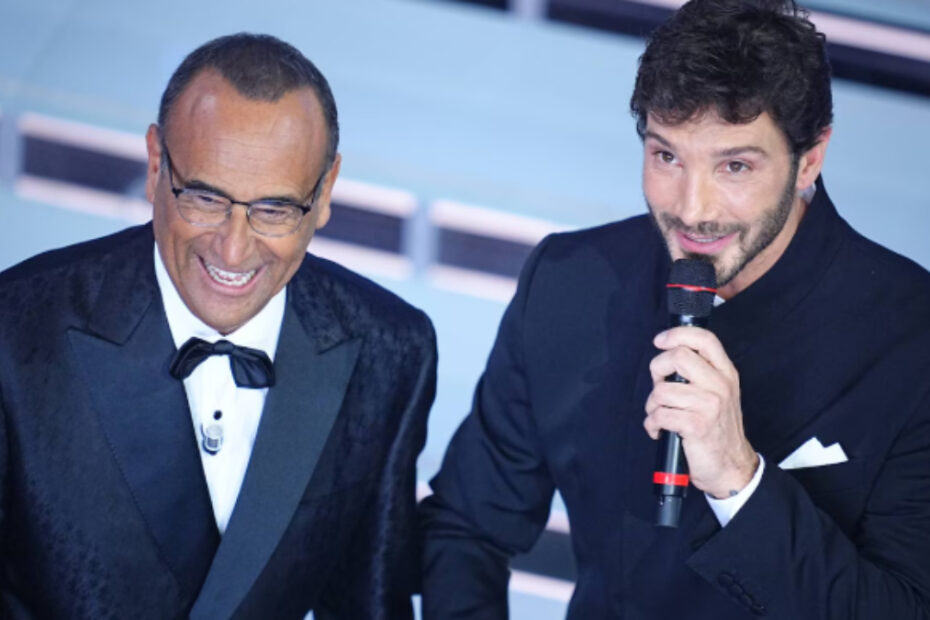 Il passaggio di testimone al Festival di Sanremo