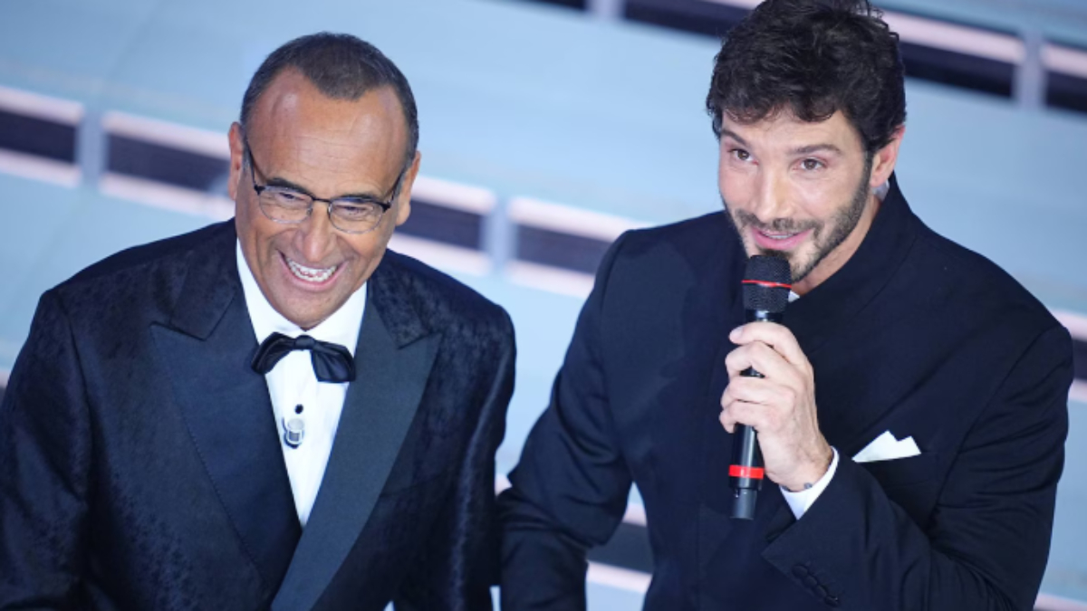 Il passaggio di testimone al Festival di Sanremo
