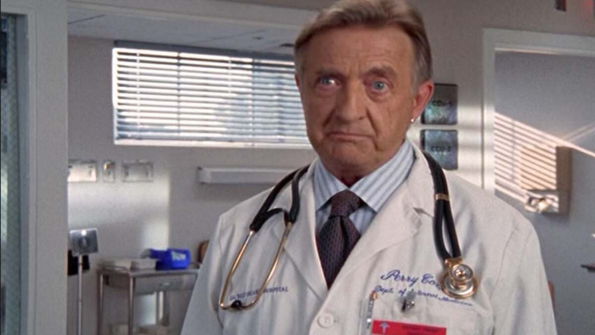 Bob Kelso in una scena di Scrubs