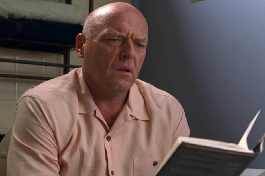 Hank in una scena di Breaking Bad