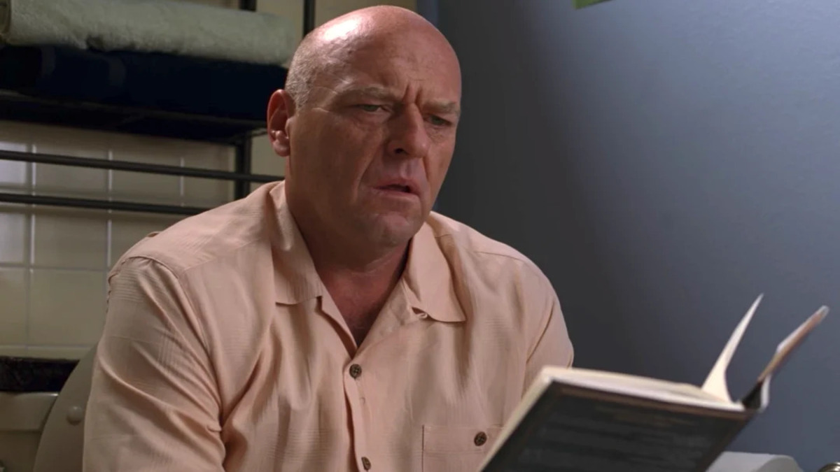 Hank in una scena di Breaking Bad