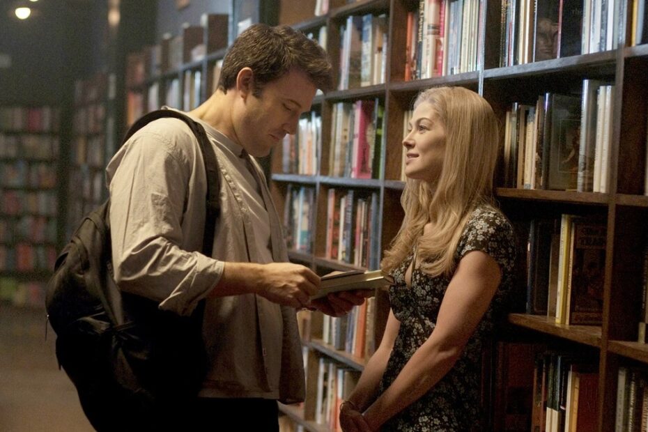 Ben Affleck e Rosamund Pike in una scena di Gone Girl, uno dei migliori film da vedere su Netflix