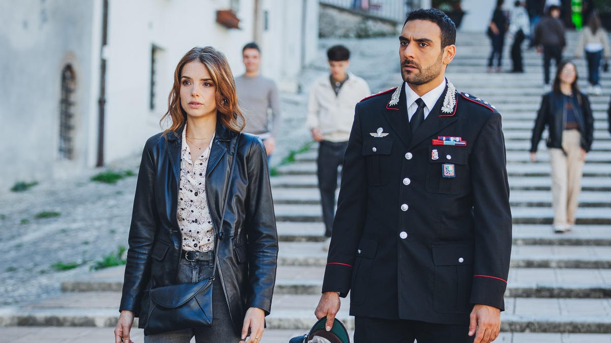 Giulia e Diego in Don Matteo 15