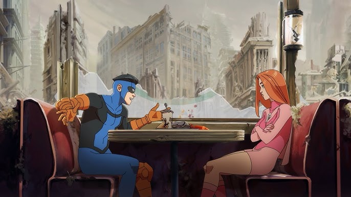 una scena tratta dalla quarta stagione di Invincible 4