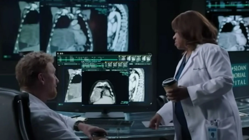 una scena di Grey's Anatomy 22