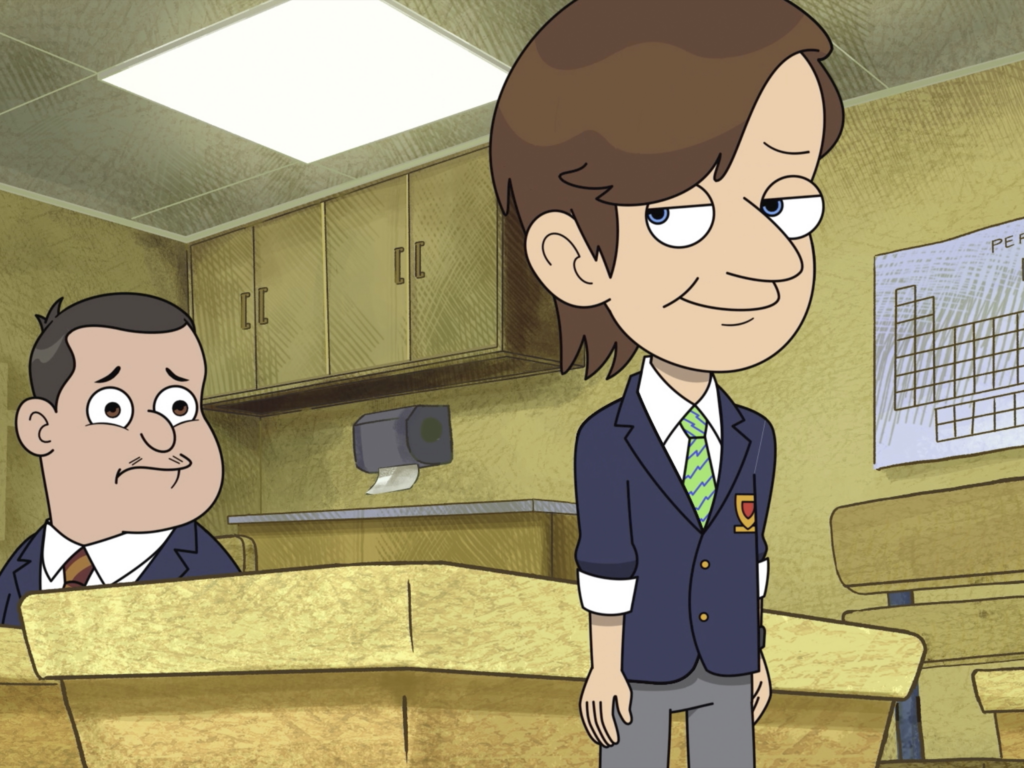 una scena di Slippin' Jimmy, uno degli spin-off da vedere