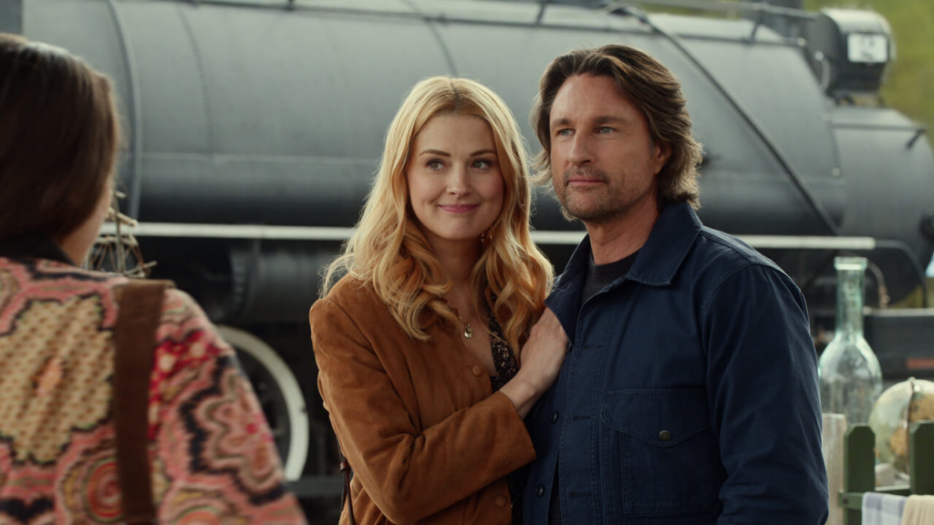 Jack e Mel n una scena di Virgin River 7