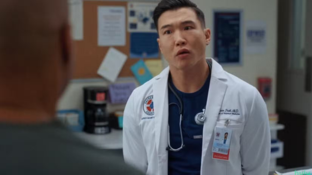 Dr. Kevin Park in Scrubs 