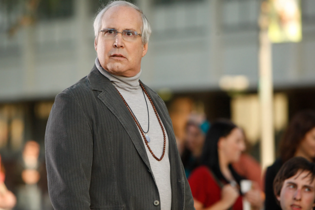 Chevy Chase in Community, una serie tv che ha criticato aspramente