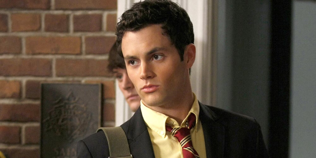 Penn badgley nella serie Tv Gossip Girl