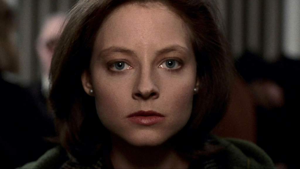 Jodie Foster - una delle migliori attrici americane - in una scena de Il Silenzio degli Innocenti