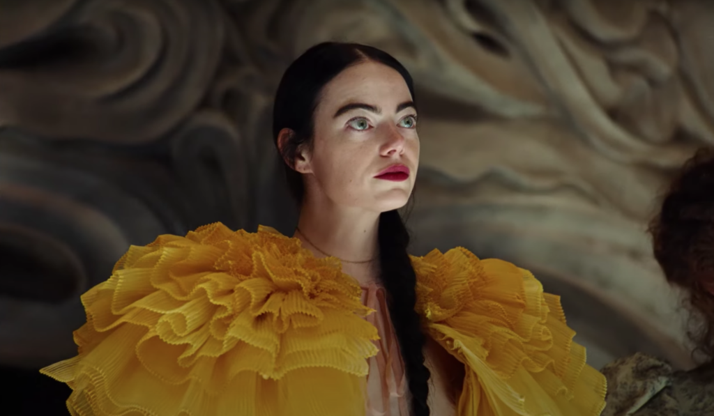 Emma Stone in una scena di Povere Creature è una delle migliori attrice americane