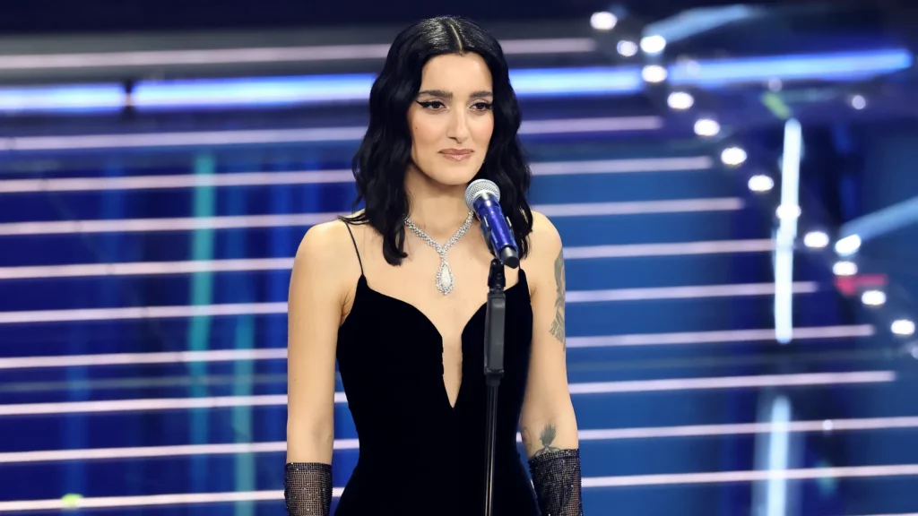 Levante alla finale di Sanremo 2026 - Credits: Rai Uno