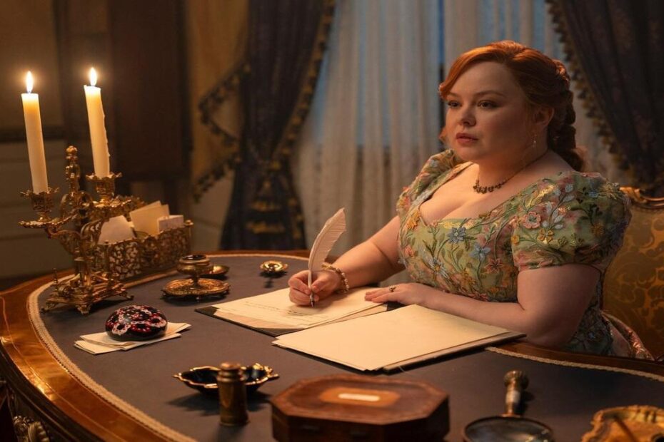 Lady Whistledown in Bridgerton