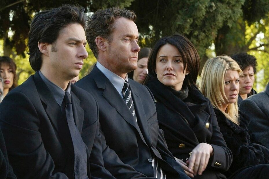 una scena tratta dalla 3x14 di Scrubs, una delle puntate più difficili