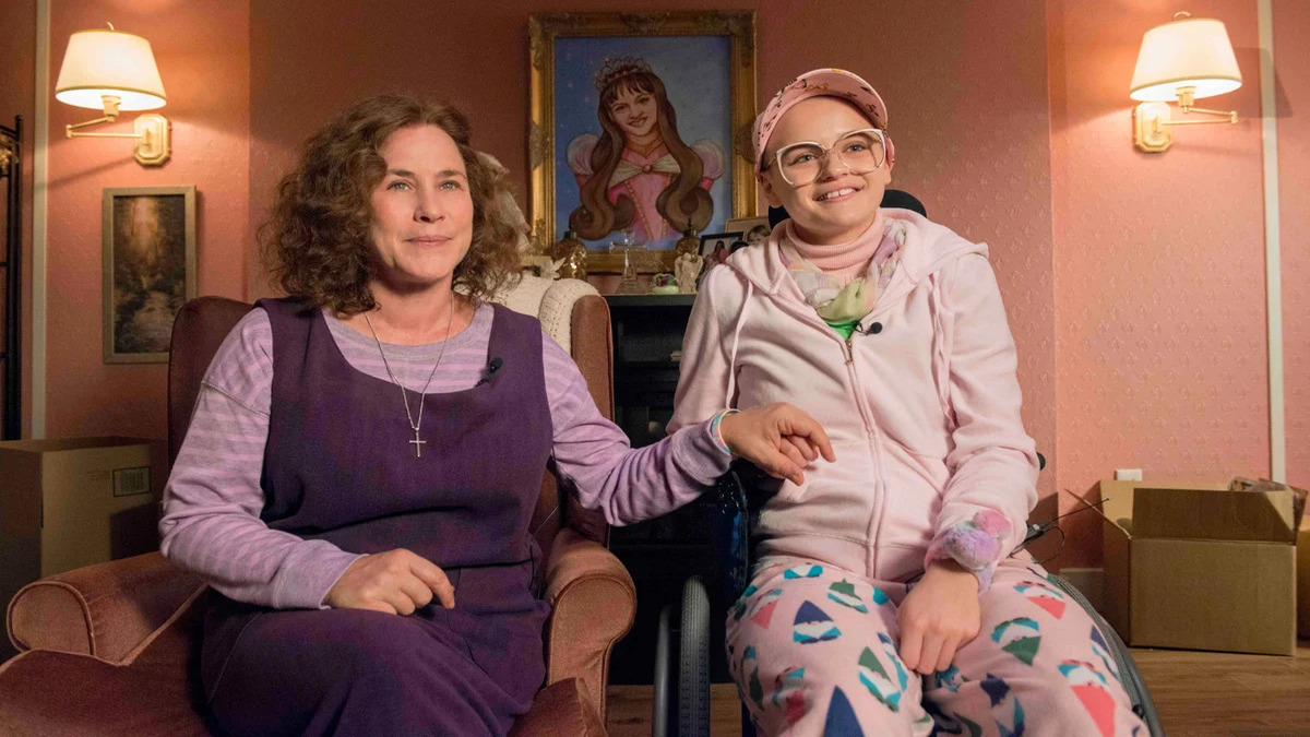 una scena tratta da The Act, una delle Serie Tv tratte da storie vere