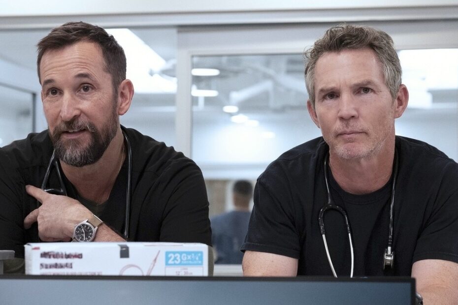 Una scena del nono episodio di The Pitt 2