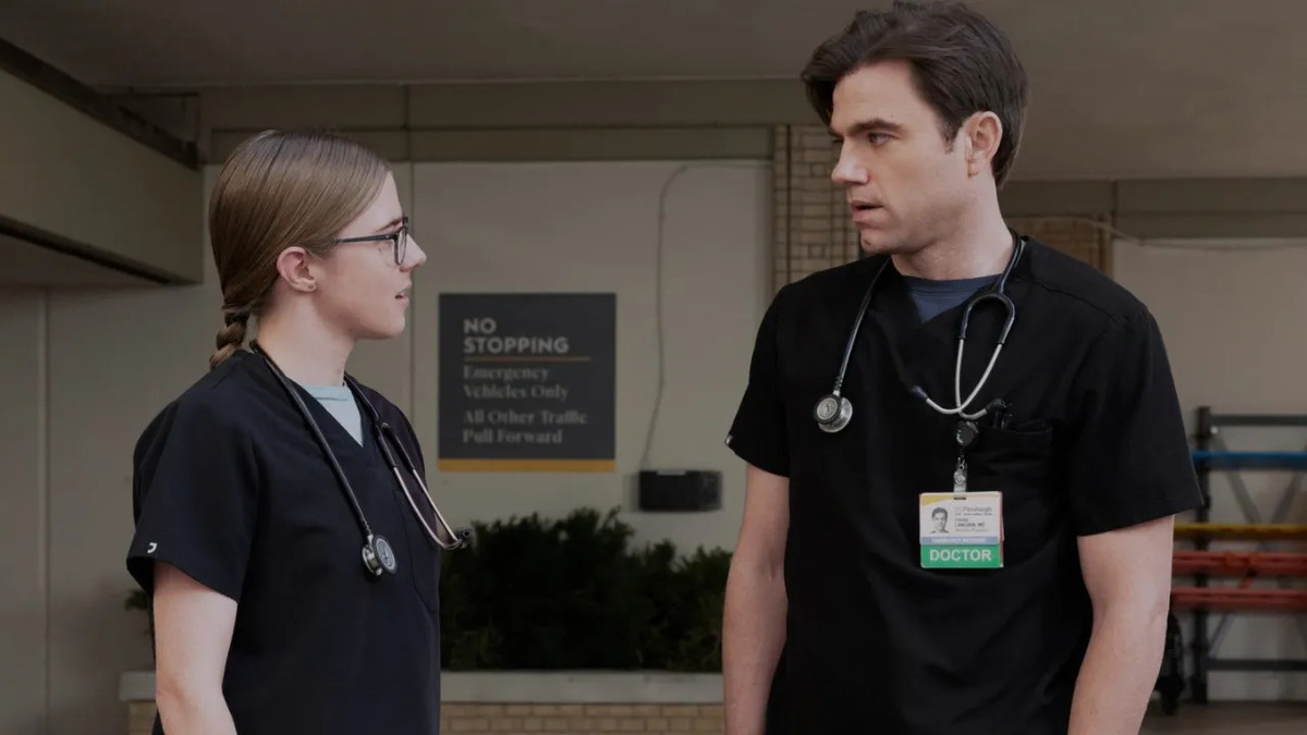 Una scena di The Pitt 2 tratta dall'undicesimo episodio