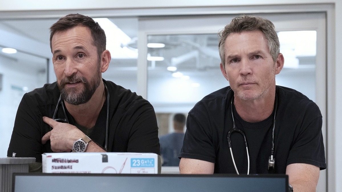 Una scena del nono episodio di The Pitt 2