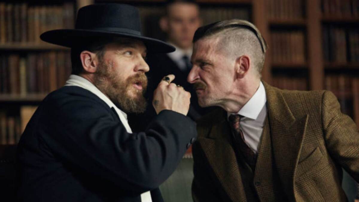 Ton Hardy in Peaky Blinders