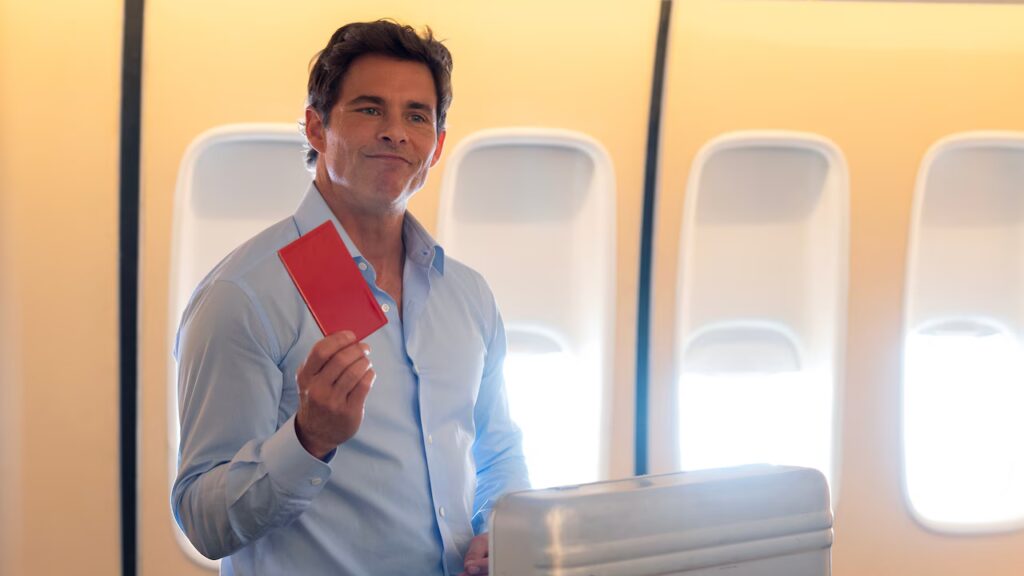 Cal Bradford deve scegliere quale bottone premere nel finale di Paradise