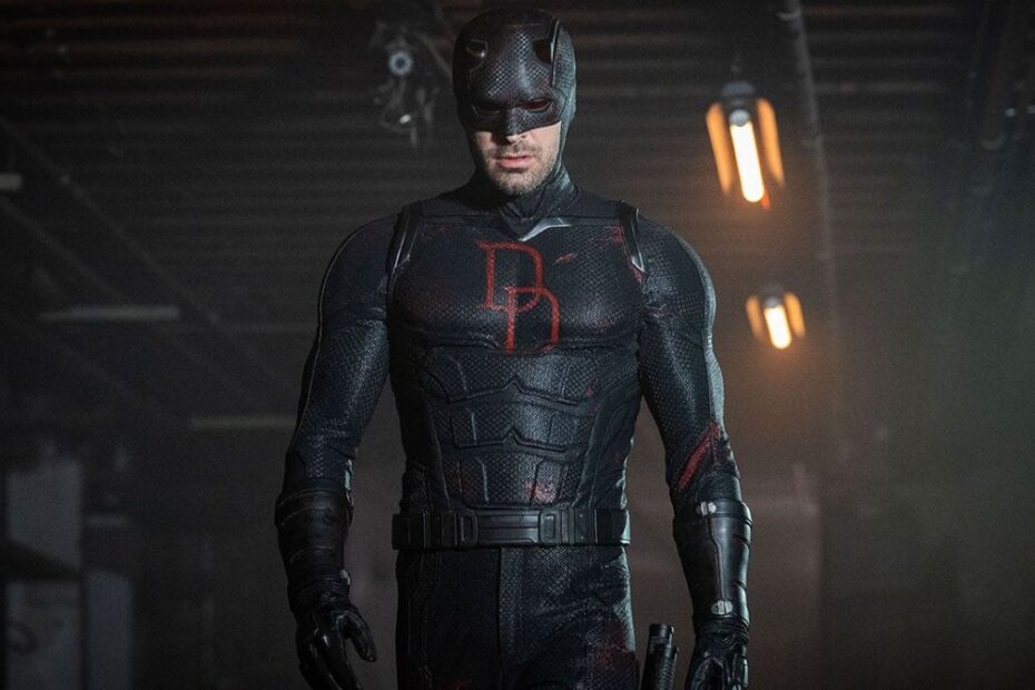Daredevil nel suo iconico costume