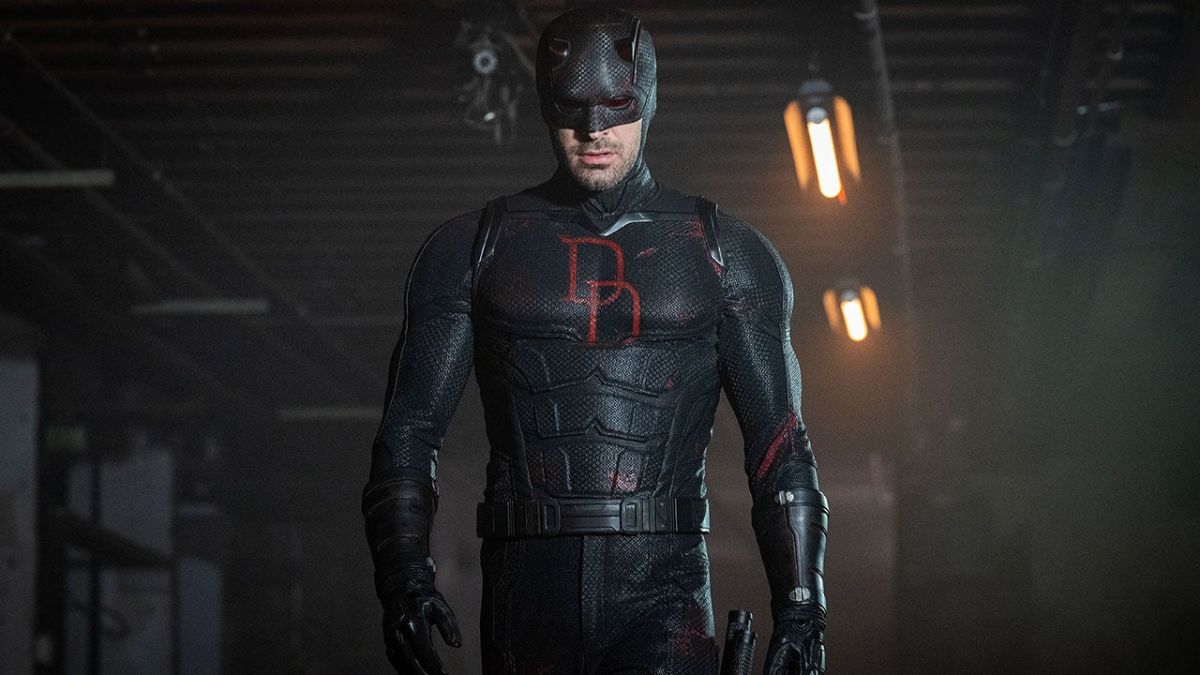 Daredevil nel suo iconico costume