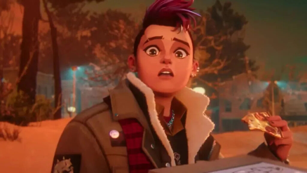 Nikki in una scena di Stranger Things