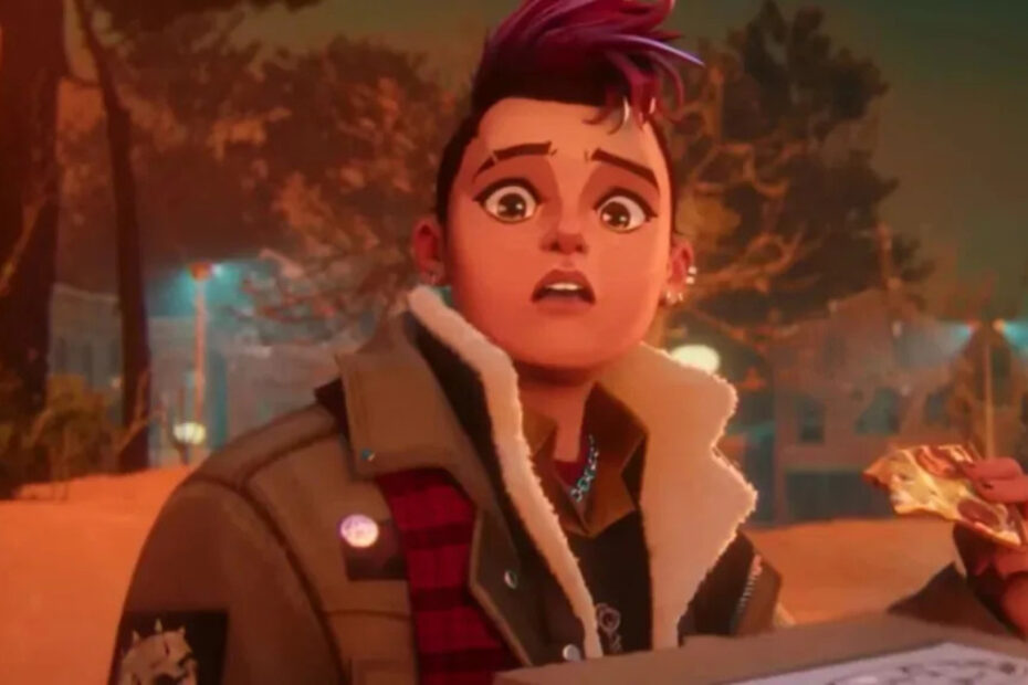 Nikki in una scena di Stranger Things