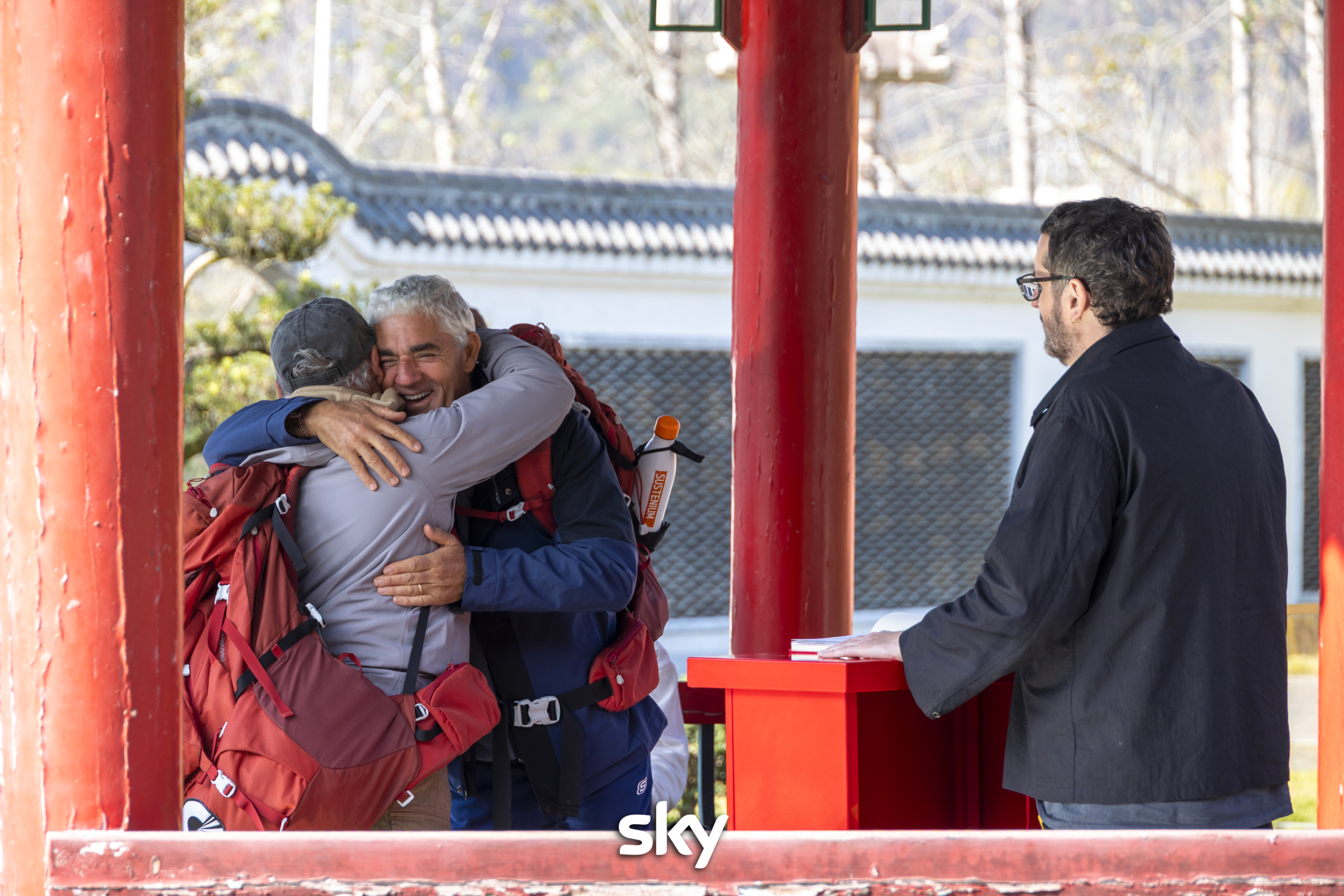 gli spassusi vengono eliminati nella sesta puntata di Pechino Express 2026 - Credits: Sky Italia