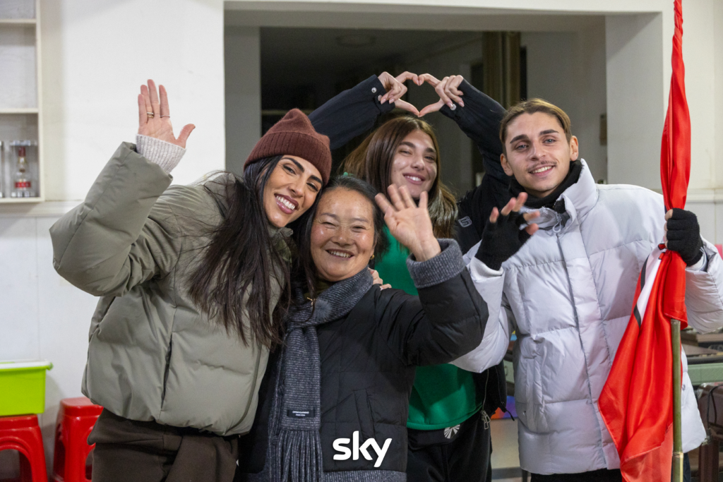 i raccomandati con giulia salemi alla settima puntata di Pechino Express 2026 - Credits: Sky Italia