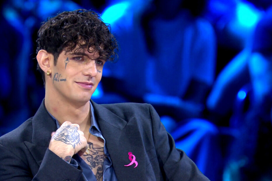 Achille Lauro durante X Factor