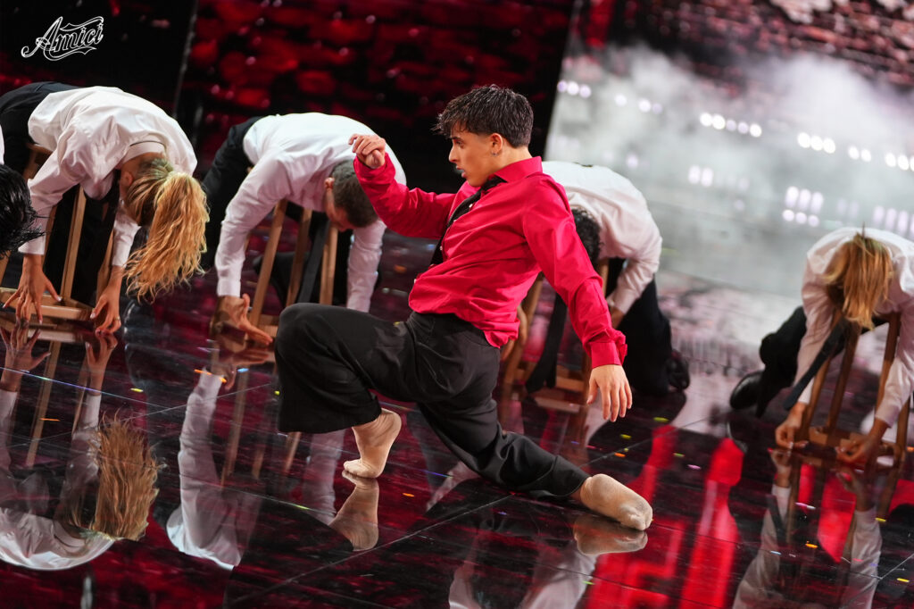 Emiliano ad Amici 2026