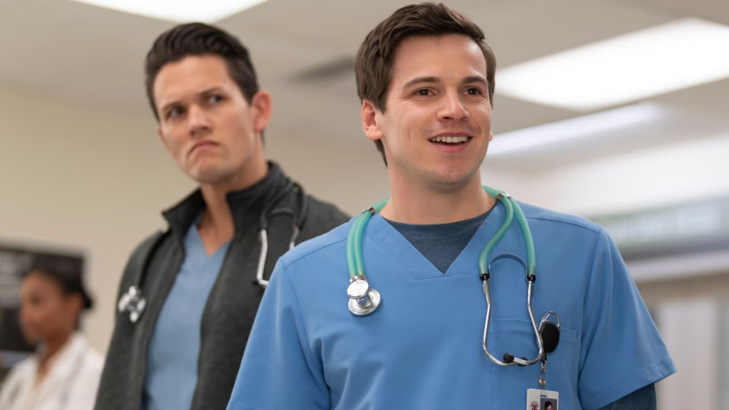 Asher in una scena di Scrubs