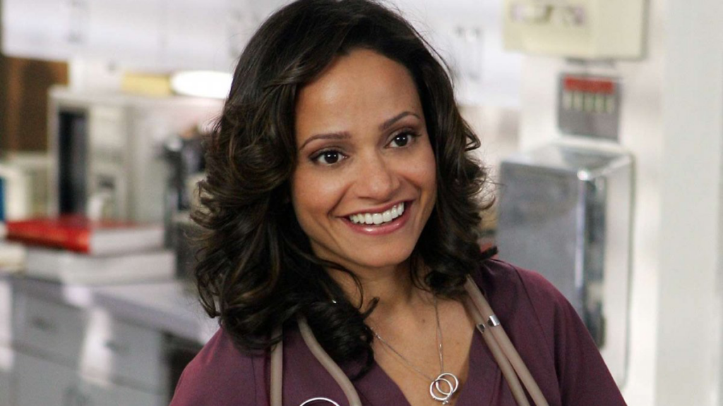 Carla in una scena di scrubs 