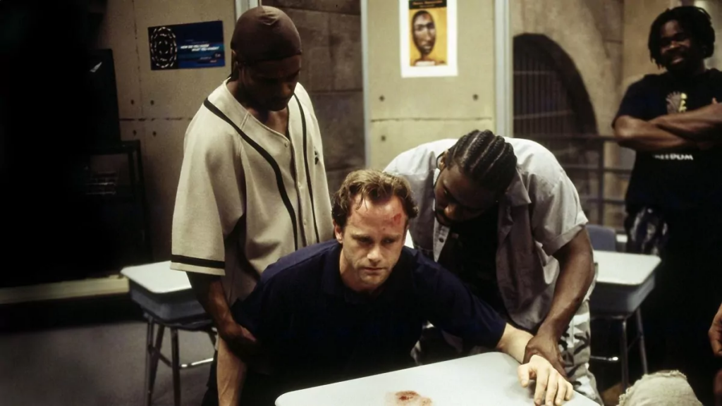 una scena tratta da OZ, una delle migliori serie tv da vedere