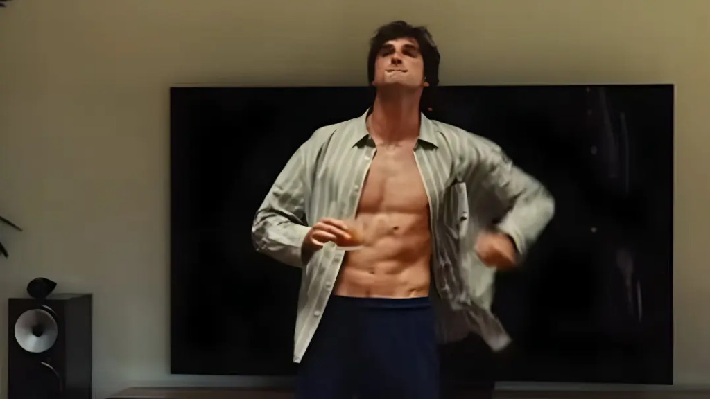 Nate in una scena di Euphoria 3