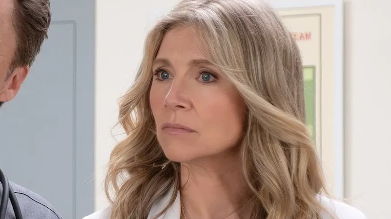 Elliot in una scena di Scrubs 